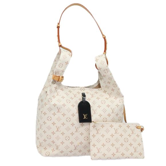 LOUIS VUITTON Monogram Dune Atlantis GM Tote Bag White M24409 - Picture 1 of 16